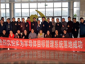 實(shí)為半導(dǎo)體目標(biāo)管理系統(tǒng)落地成功